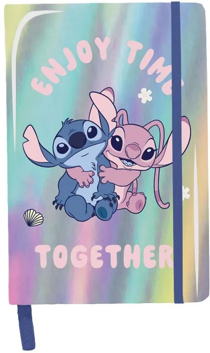 Caiet cu Elastic Paso Stich A5 96 Foi