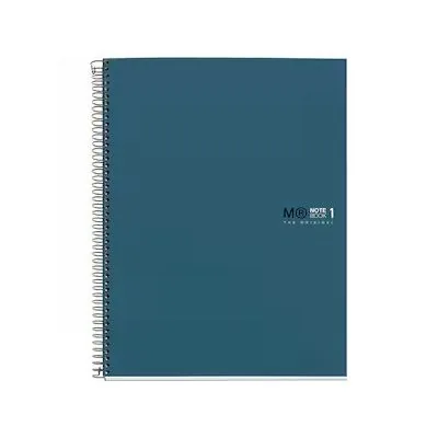 Caiet cu Spira Miquelrius Originals A5 Matematica 80 File Albastru