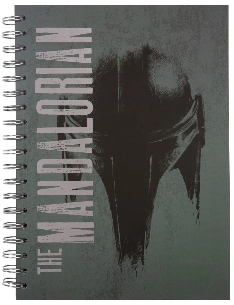 Caiet cu Spirala Cool Pack Black Disney 100 The Mandalorian B5 Patratele 100 Foi