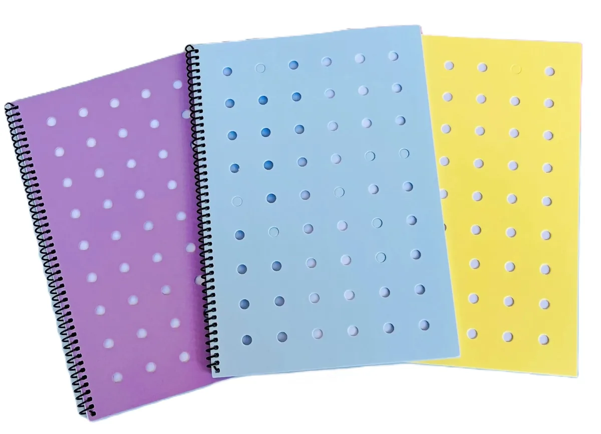 Caiet cu Spirala Keskin Color Fun A4 80 Foi Linii Largi Sortiment