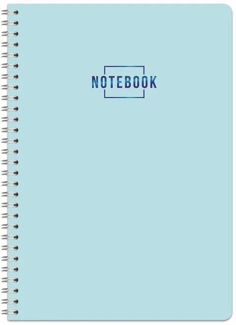 Caiet cu Spirala Lastva Pastel A5 80 Coli Randuri Largi Sortiment