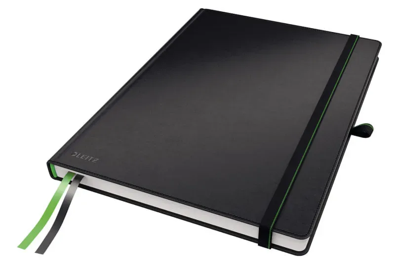 Caiet de Birou Leitz Complete A4 80 Coli Coperta Dura Dictando Negru