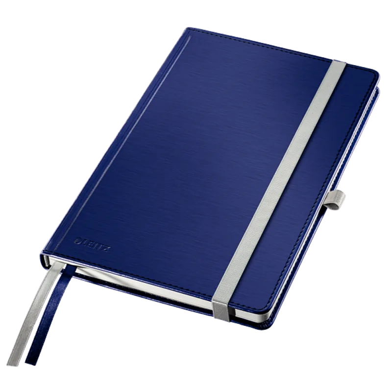 Caiet de Birou Leitz Style A5 Coperta Dura 80 File Dictando Albastru Violet