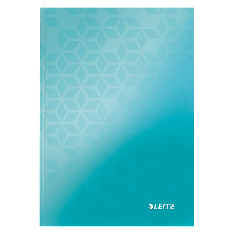 Caiet de Birou Leitz WOW A5 80 Coli Matematica Turcoaz
