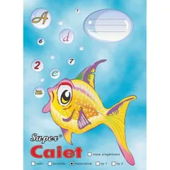 Caiet de Matematica Casa Tipografica Pestisorul A5 Set 6 Bucati