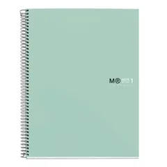 Caiet de Matematica RTC Miquelrius Original A4 80 File cu Spira Antiviral Aqua