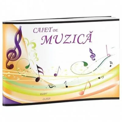Caiet de Muzica RTC 24 File 60g/mp