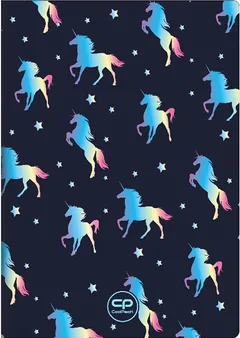 Caiet de Notițe Cool Pack Blue Unicorn A5 Linii Largi 60 Coli