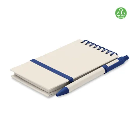 Caiet de Notite Midocean A6 70 Coli Carton Reciclat cu Pix