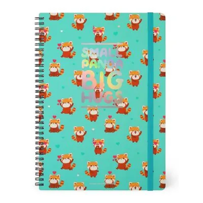 Caiet Dictando Legami Maxi A4 160 Pagini Red Panda