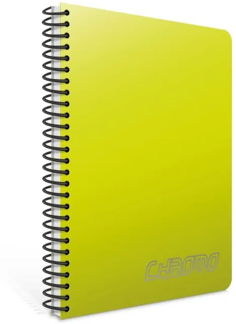 Caiet Gipta Chromo A4 80 File cu Spirala Sortiment