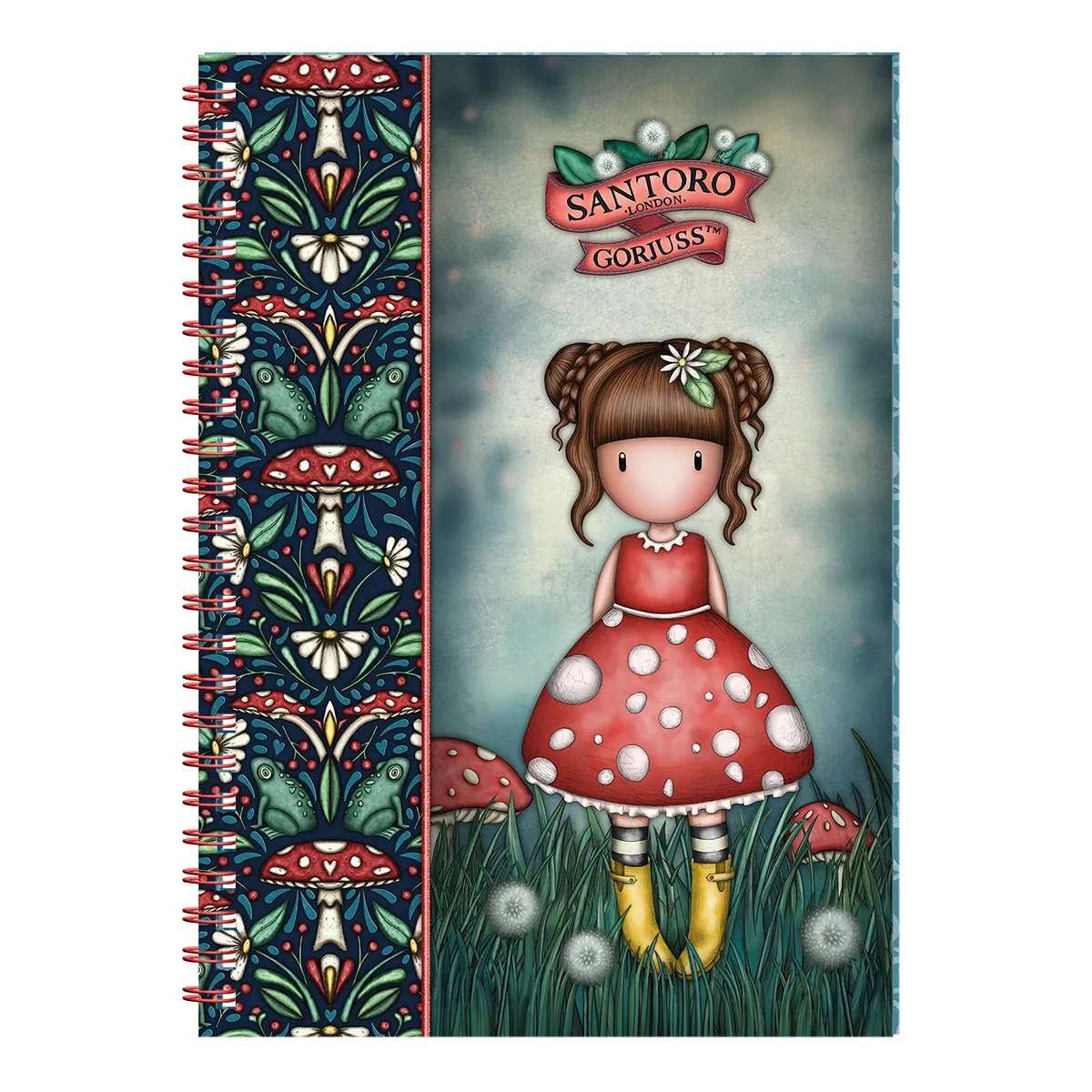 Caiet Gorjuss Little Mushroom A5 Dictando cu Spira