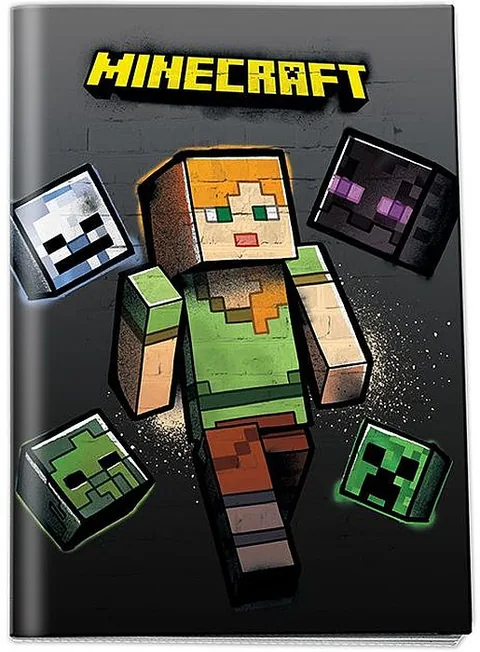 Caiet Graffiti Minecraft Squad and Street 40 Coli