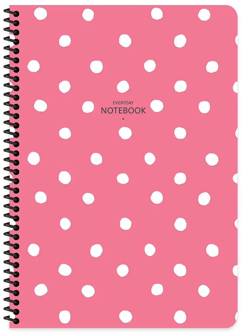 Caiet Keskin Color Polka Dot A6 80 File Randuri Late Spira Sortiment