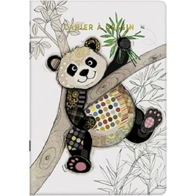 Caiet Kiub Bug Art Panda A5 48 Pagini Velina