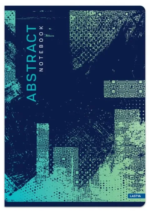 Caiet Lastva Abstract A4 52 Foi Linii Largi Sortiment