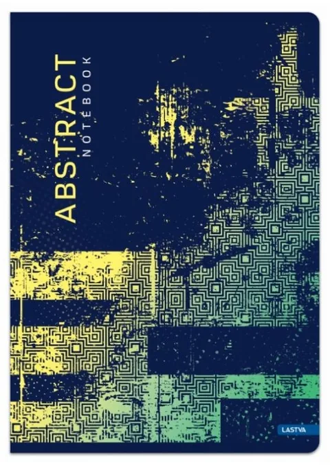 Caiet Lastva Abstract A5 52 Foi Linii Largi Sortiment