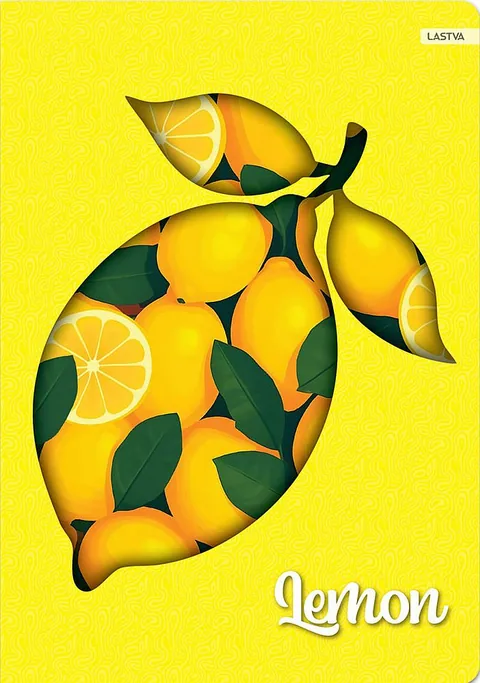Caiet Lastva Neon Fruits A4 52 Foi Linii Largi Sortiment