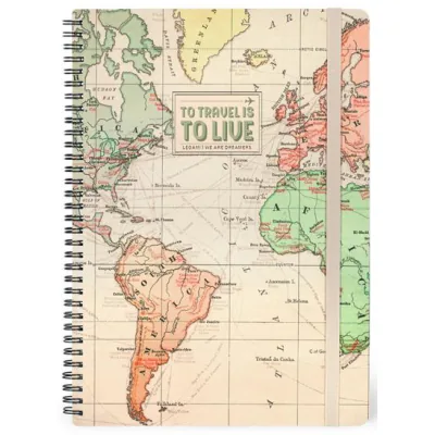 Caiet Legami Maxi Travel A4 Dictando 160 Pagini