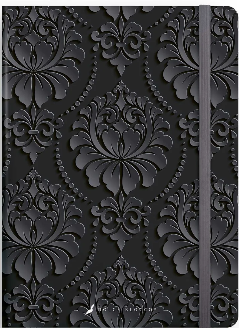 Caiet Lizzy Card Luxurious Dolce Blocco 176 Pagini 14x20cm