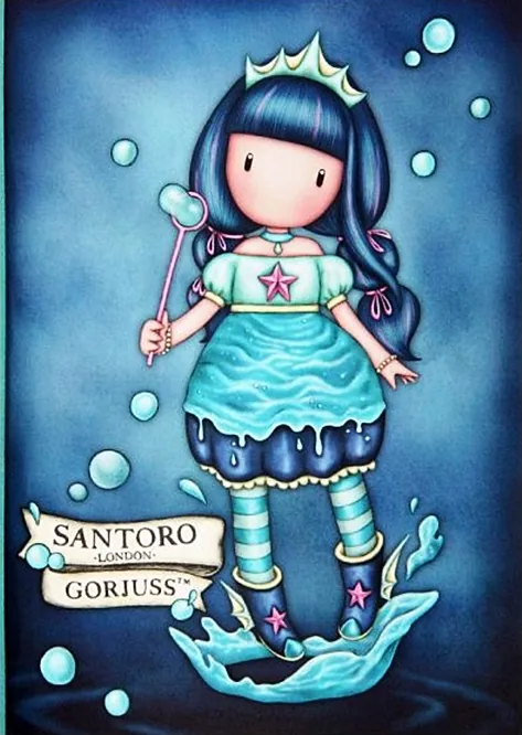 Caiet Mic Santoro Gorjuss Walking On Water 38 Coli