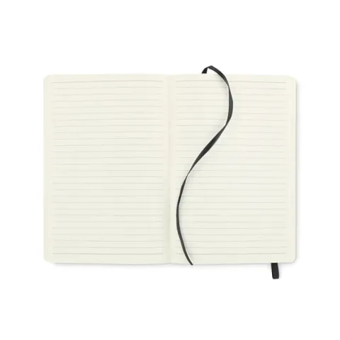 Caiet Midocean A5 Reciclat 80 Coli Liniat cu Banda Elastica