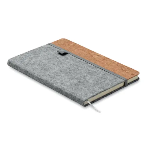 Caiet Midocean A5 RPET Pluta Liniat 80 Coli