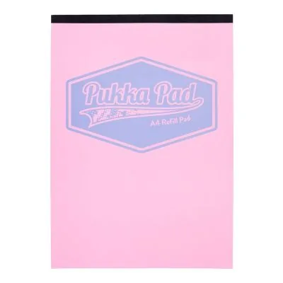 Caiet Pukka Pad Pastel A4 160 Pagini Dictando Roz
