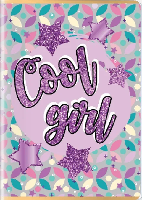 Caiet S. Cool Girl A5 52 Coli Rânduri Late Sortiment