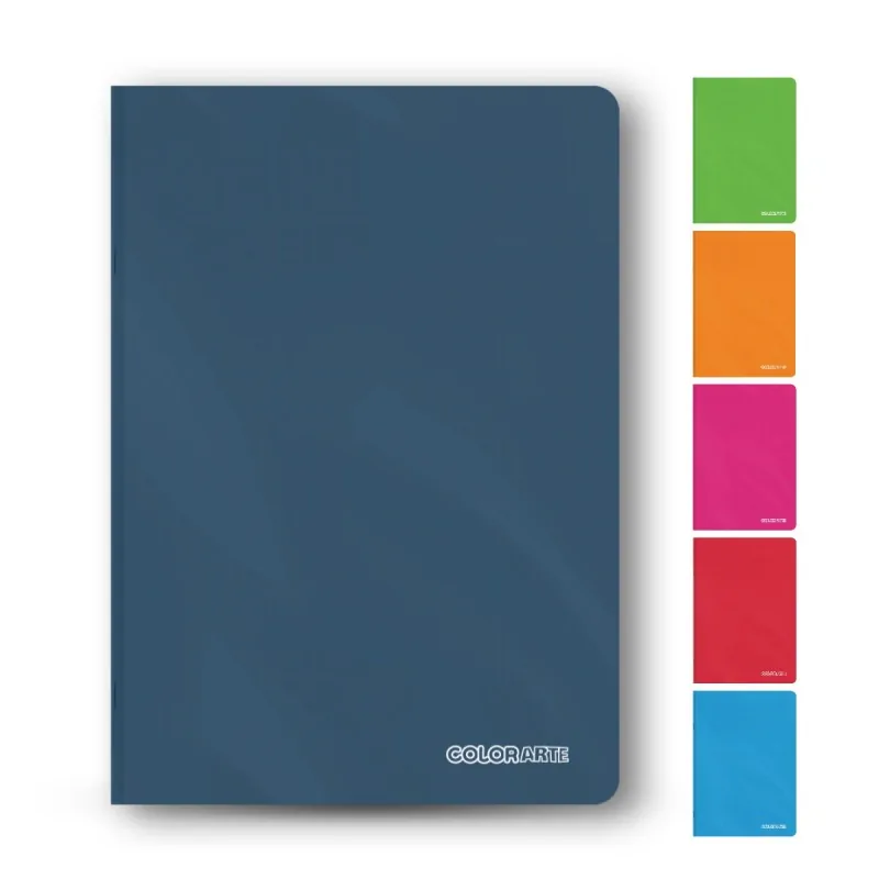Caiet Scolar A4 Colorarte 60 File Matematica Coperta Plastic 230 Microni 70g/mp