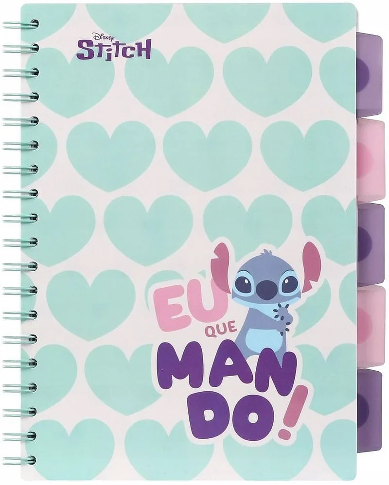 Caiet Școlar cu Spirală Cool Pack Disney Stitch 2 B5 100 Foi
