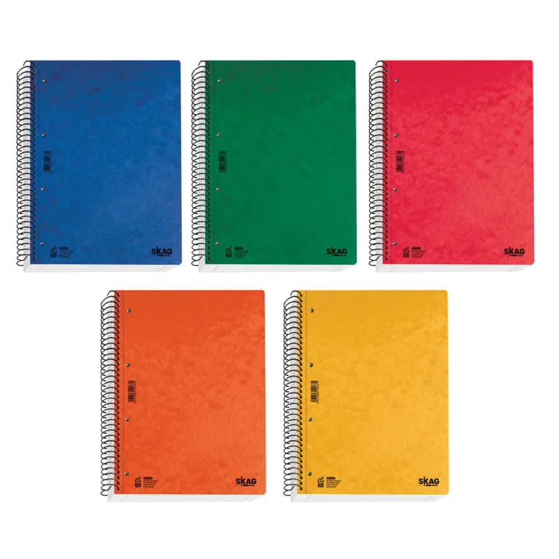 Caiet Skag Style A4 120 File cu Spira Dictando 4 Diviziuni