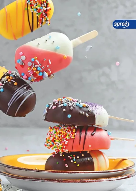 Caiet Spree Delicious A4 62 Foi Linii Largi Sortiment