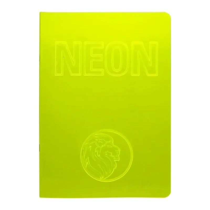 Caiet Statovac Dictando A4 42 File 80g Coperta Neon PP Varianta 3