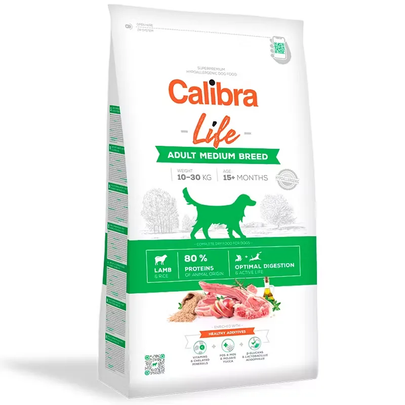Calibra Dog Life Adult Medium Breed Lamb 2.5kg