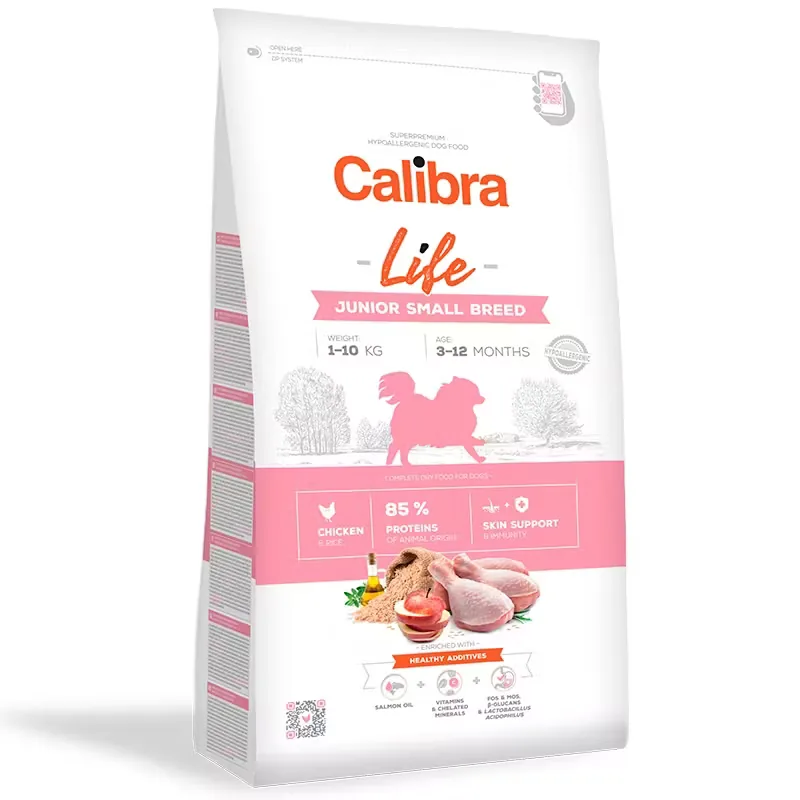 Hrana Uscata Caini Calibra Dog Life Junior Small Breed Chicken 6kg