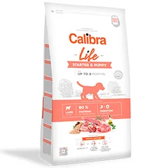 Calibra Dog Life Starter and Puppy Lamb 12kg