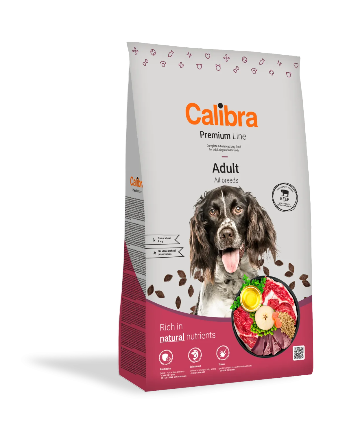 Hrana pentru Câini Calibra Premium Line Adult Beef 12kg
