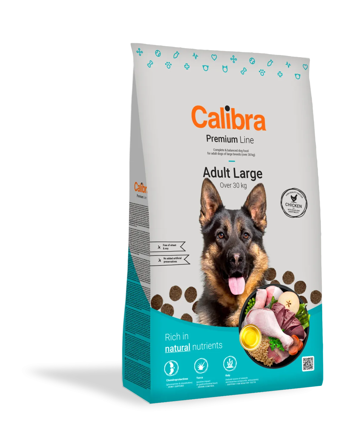 Hrana Uscata Caini Calibra Premium Line Adult Large 12kg
