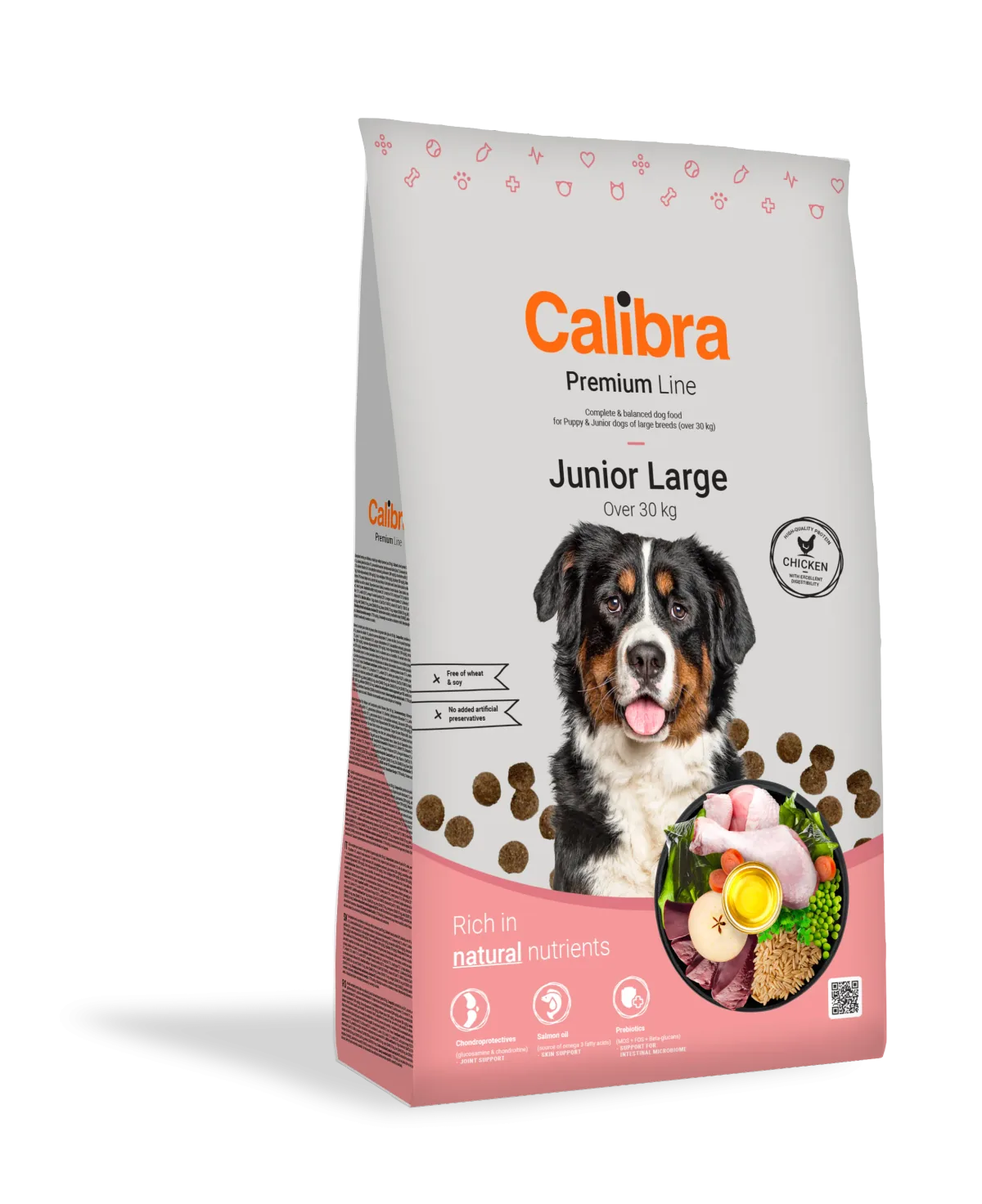 Hrana Uscata Caini Calibra Dog Premium Line Junior Large 3kg