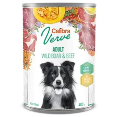 Calibra Dog Verve GF Adult Wild Boar and Beef 400g Conserva