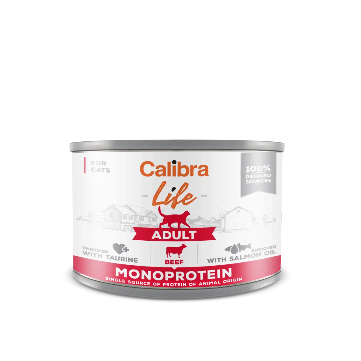 Hrana Umeda pentru Pisici Calibra Cat Life Adult Vita 200g