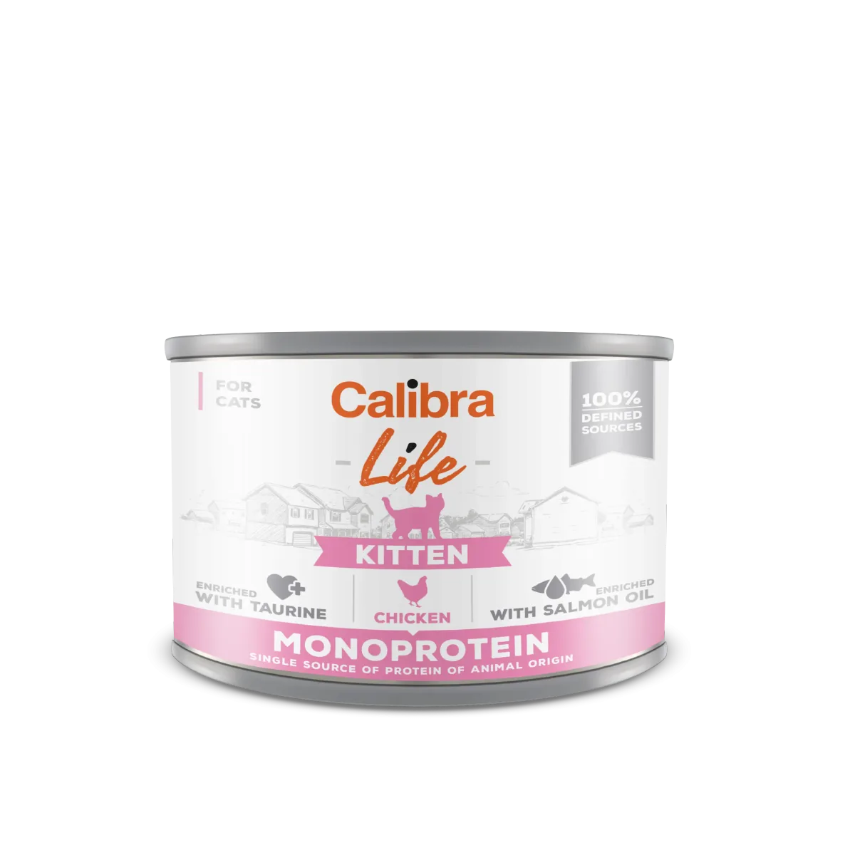 Hrana Umeda pentru Pisoi Calibra Cat Life Kitten Chicken 200g