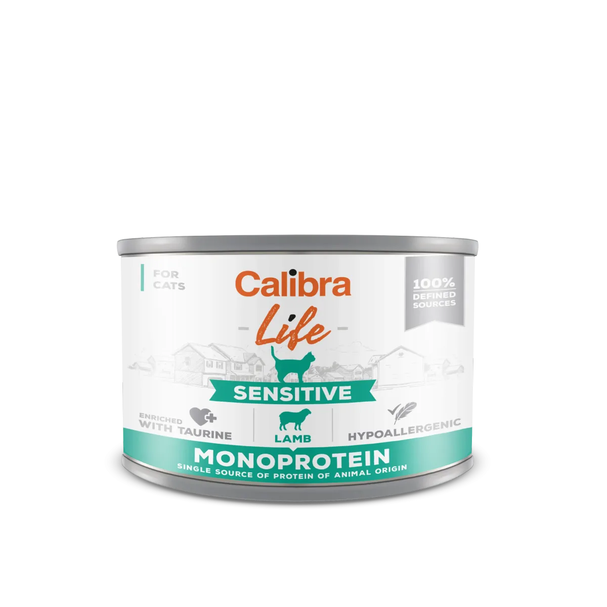 Hrana Umeda Pisici Calibra Cat Life Sensitive Lamb 200g