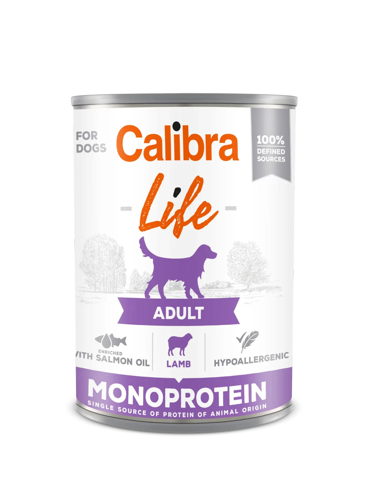 Hrana Umeda pentru Caini Calibra Dog Life Adult Lamb 400g