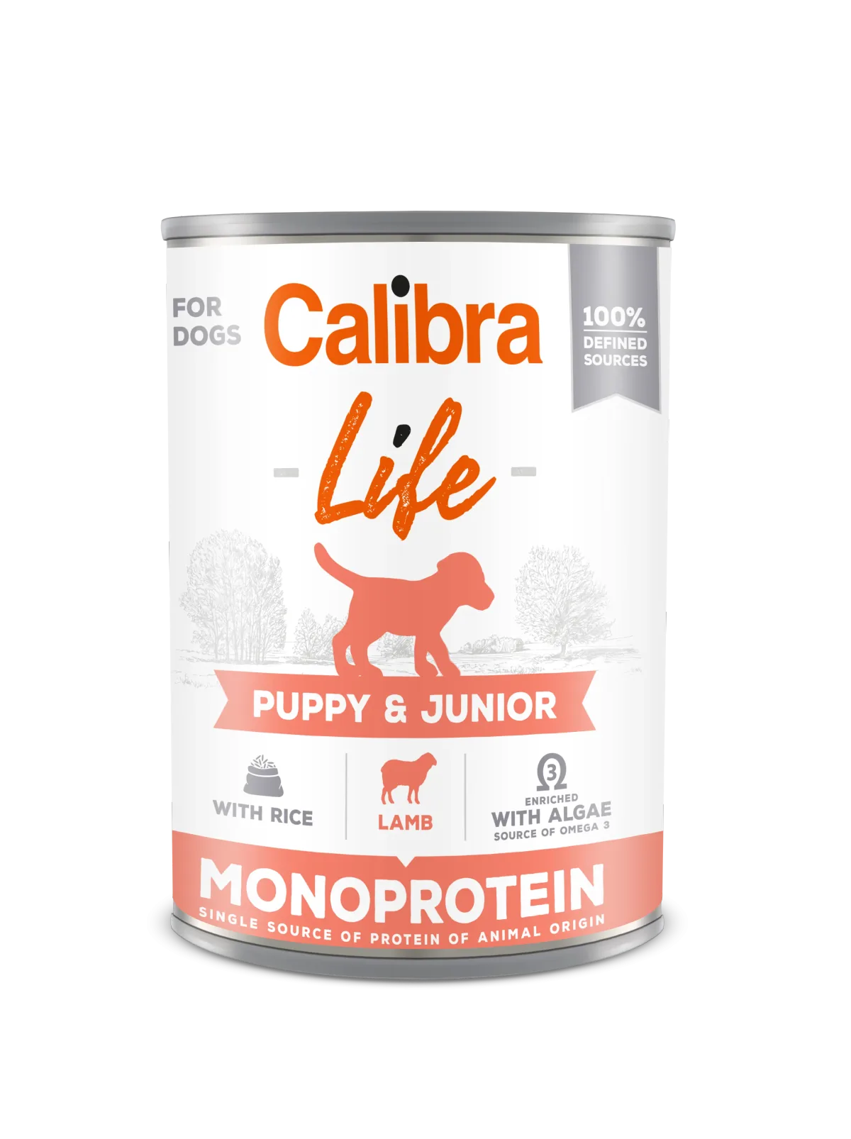 Hrana Umeda Caini Calibra Dog Life Puppy & Junior Lamb & Rice 400g
