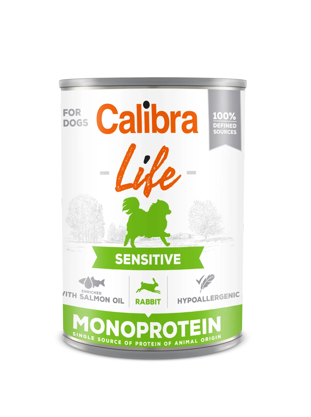 Hrana Umeda Pentru Caini Calibra Dog Life Sensitive Rabbit 400g