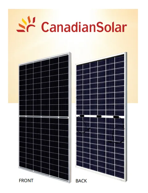 Canadian Solar BiHiKu7 Bifacial CS7L-595MB-AG 595W Rama Argintie