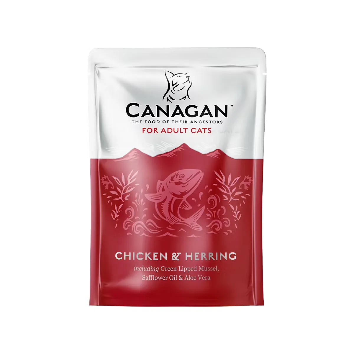 Hrana Umeda Pentru Pisici Canagan Cat Adult Pui si Hering 85g
