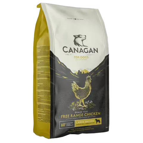 Hrana Uscata Caini Canagan Grain Free Large Breed cu Pui 12kg